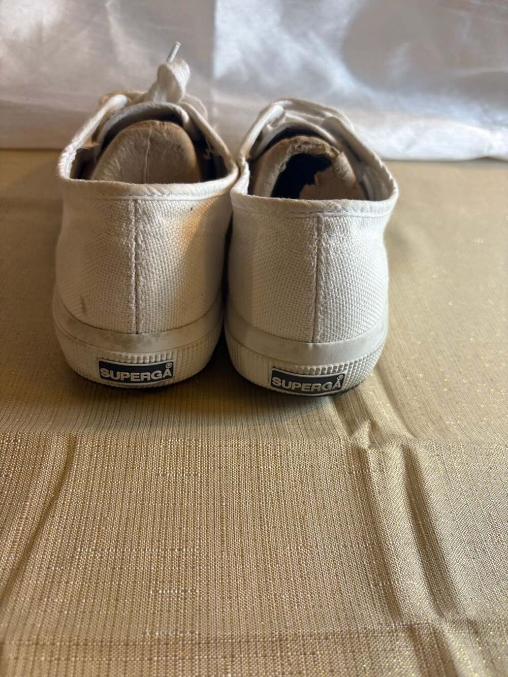Superga 2306 Cotu Slip-On Sneakers , Beige, Women's 10 M (EU 41.5) - Picture 6 of 9